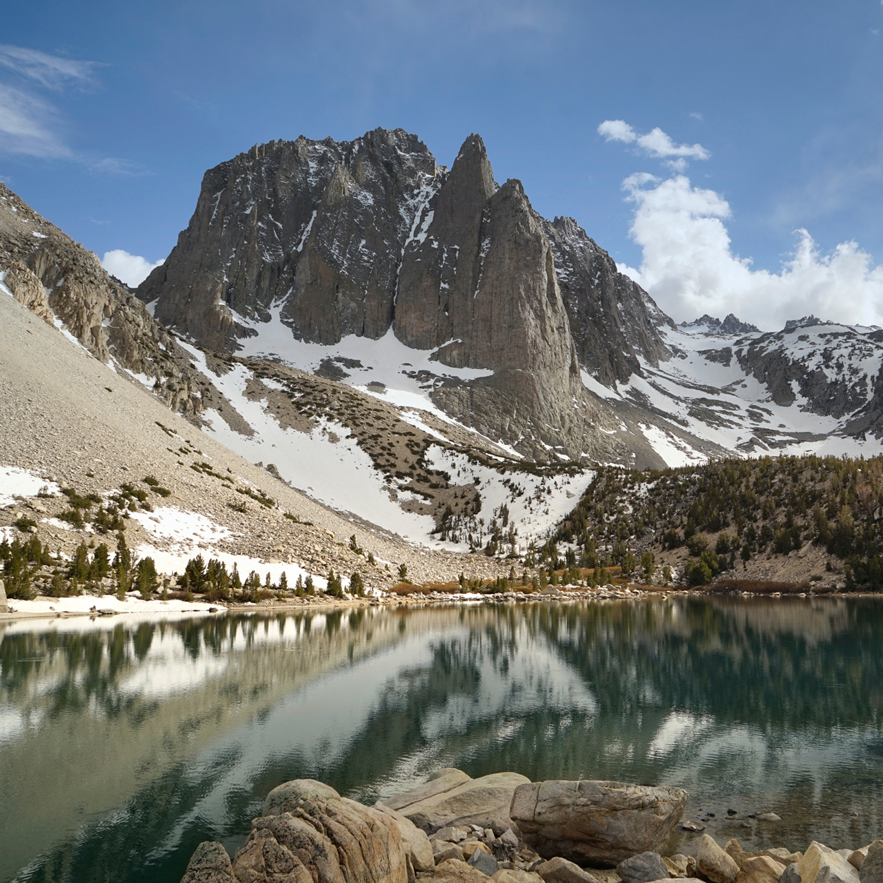 California - Second Lake, Big Pine Creek