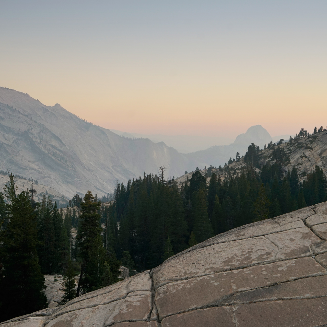 Tioga Pass Road Sunset