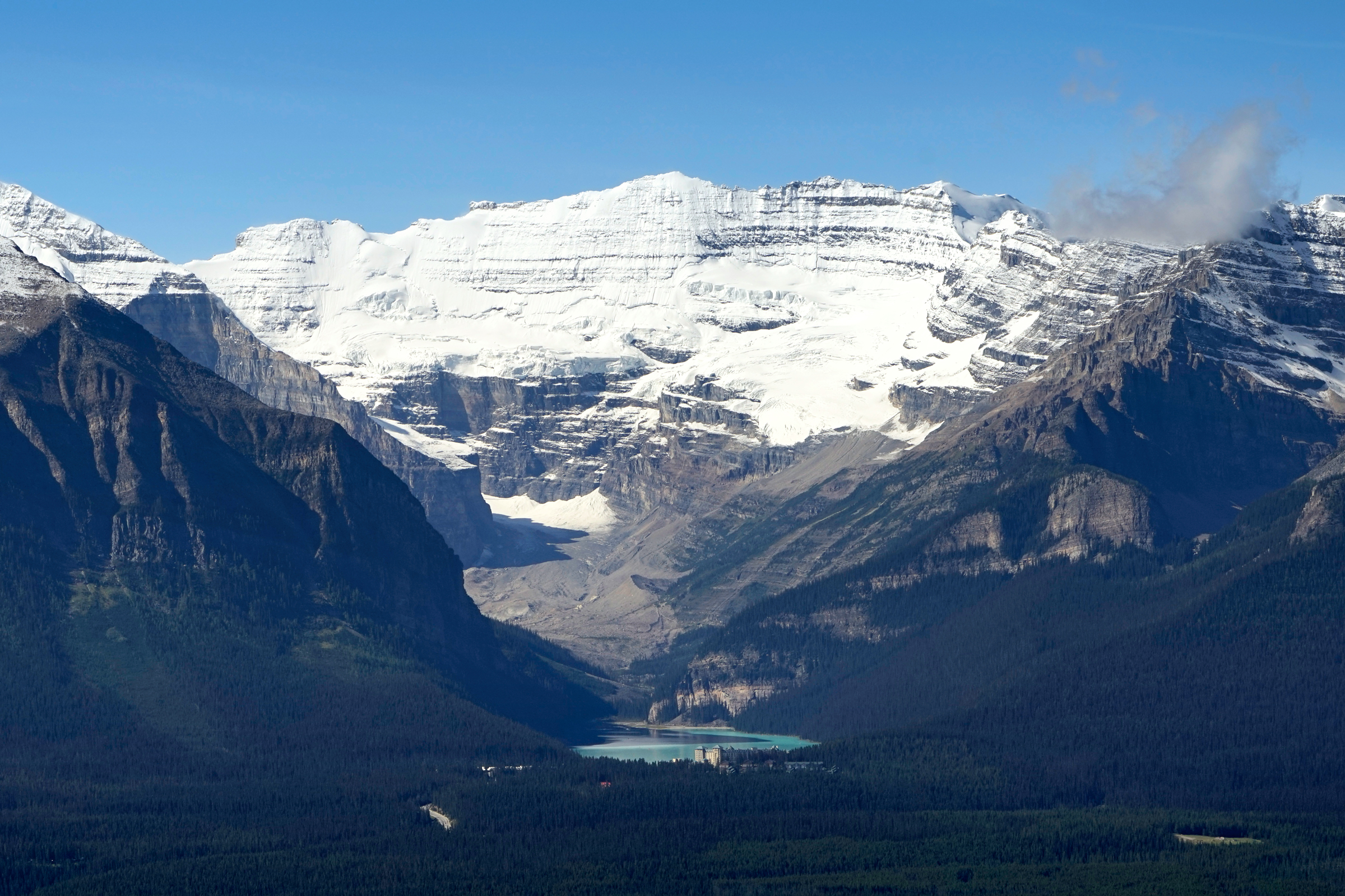 Lake Louise from the Ski Area