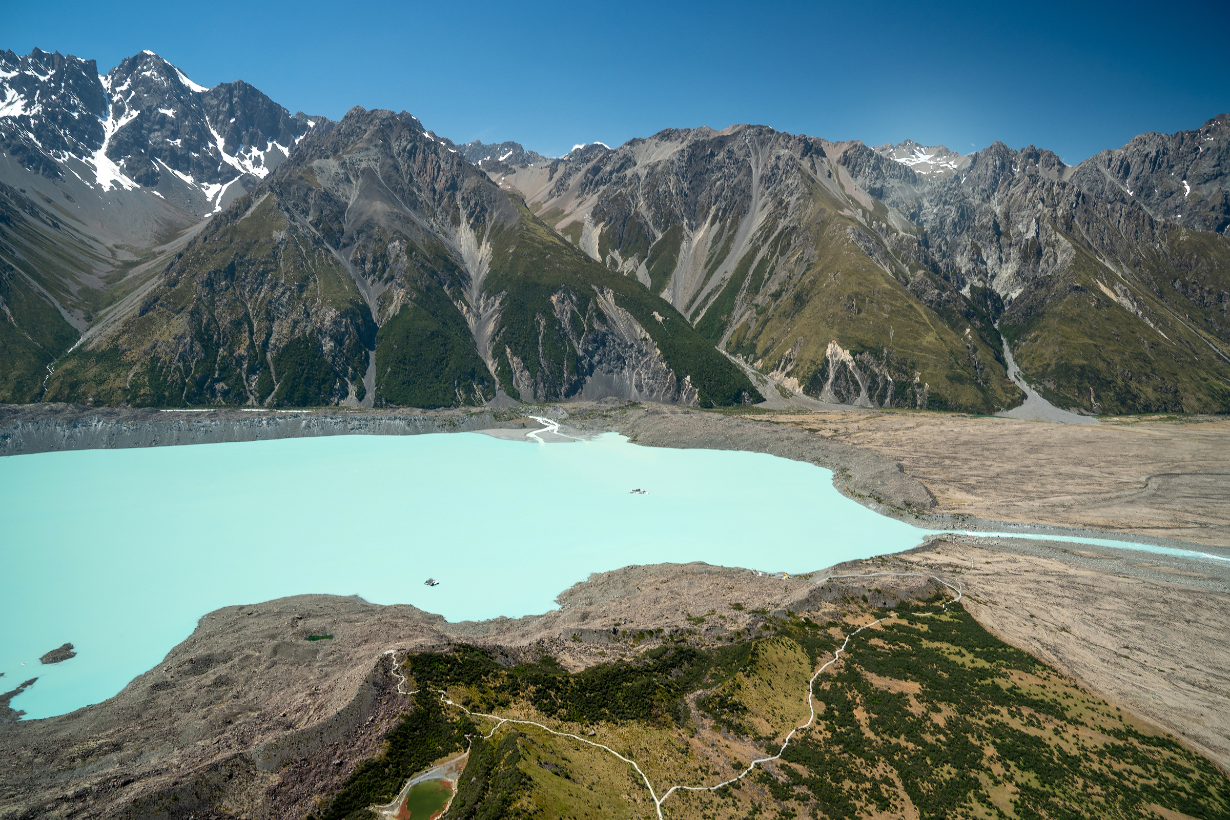The Tasman Glacier