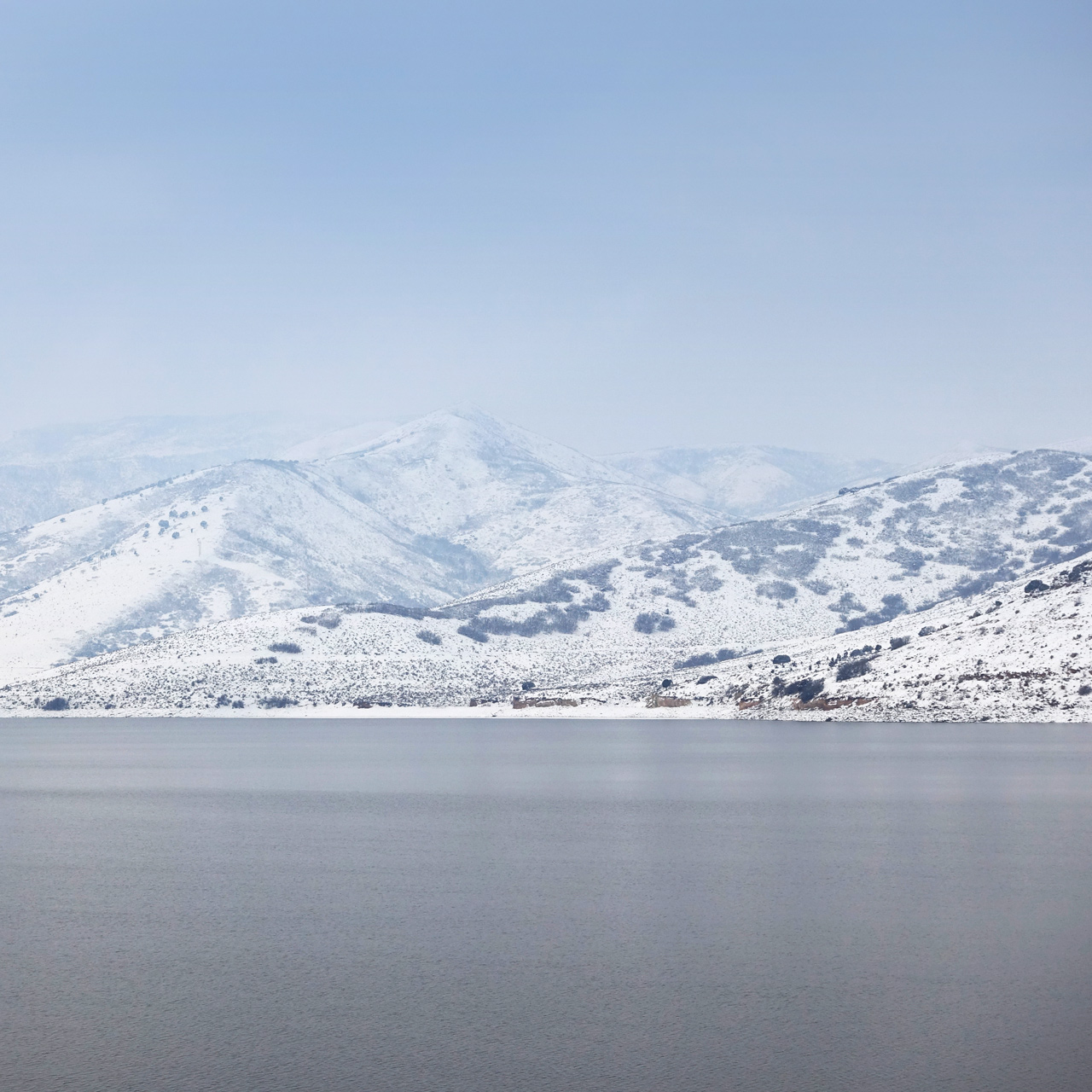 Utah Winter - Deer Creek Reservoir