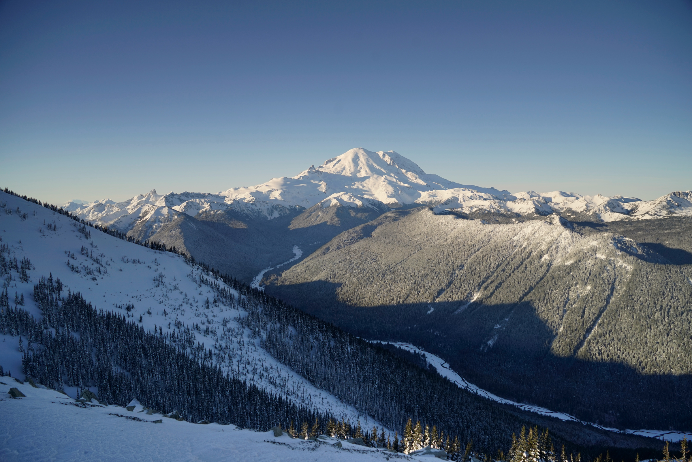 Skiing Crystal Mountain