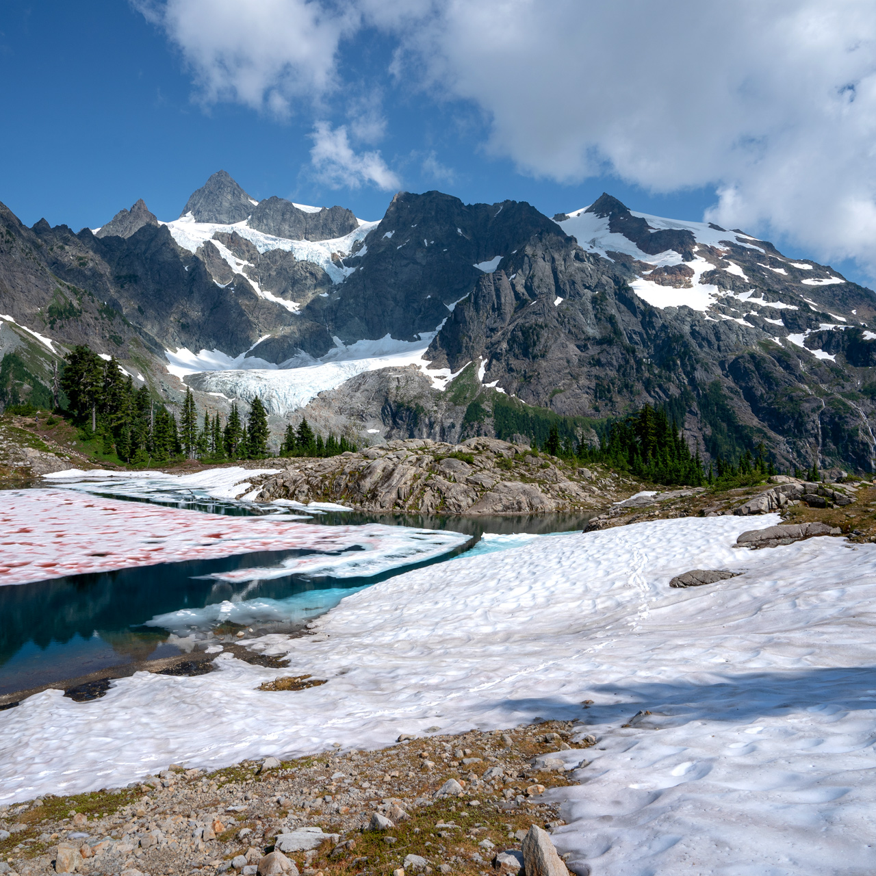 Lake Ann with Mt. Shuksan in the background